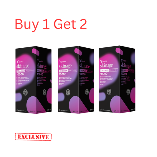 3 Months Set - Skinage Collagen 10,000 Bottle
