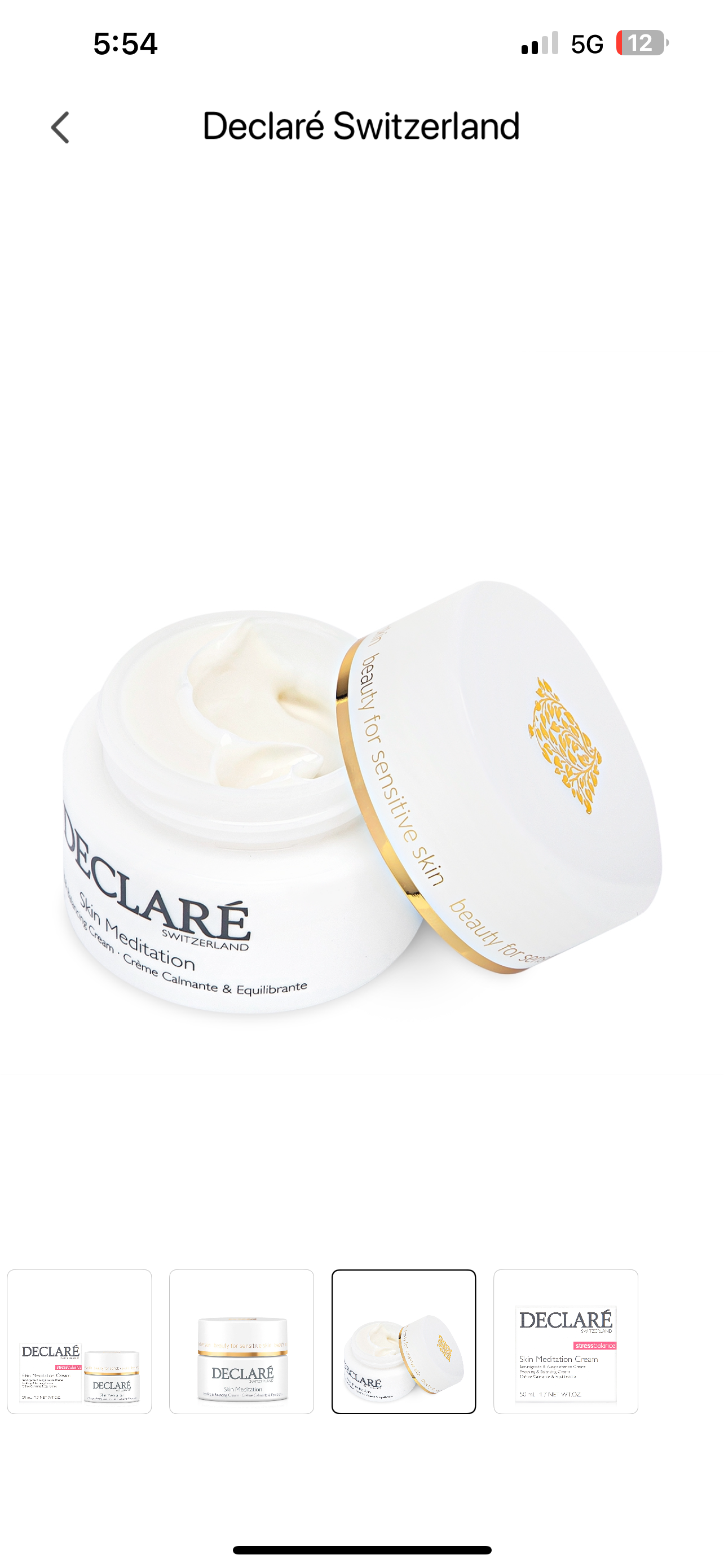 Declare Skin Meditation cream Must-have for all women with stressed skin 50ML