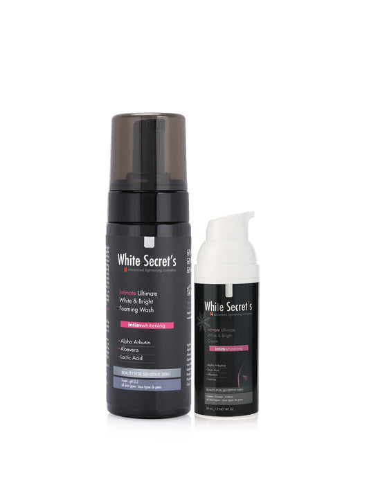 White Secret's Intimate Set Foaming Wash + Cream - 2PCS K