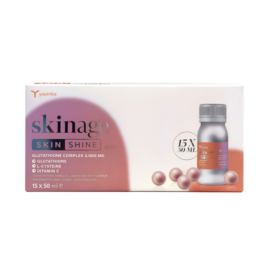 Skinage Skin Shine - أمبولات شراب تفتيح الجسم