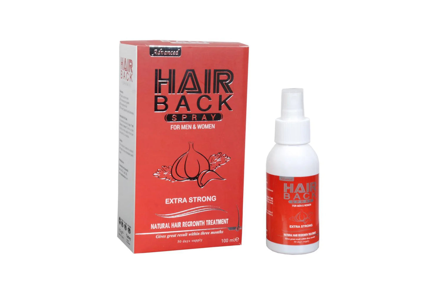 Hair Back spray - Hairloss Treatment