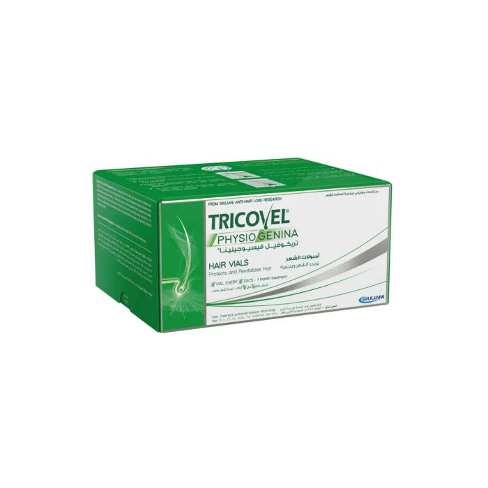 Tricovel Physiogenina Hairloss Treatment 10 Vials - Tricovel