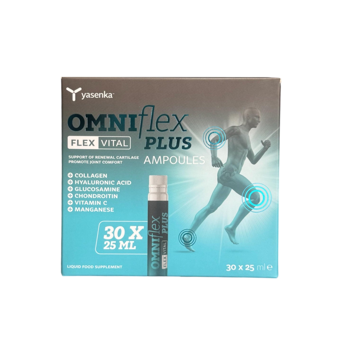 Yasenka Omniflex Flexvital Ampoules for joint health and mobility