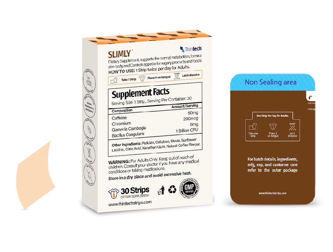 Thintech, Slimly 30 Oral Strips