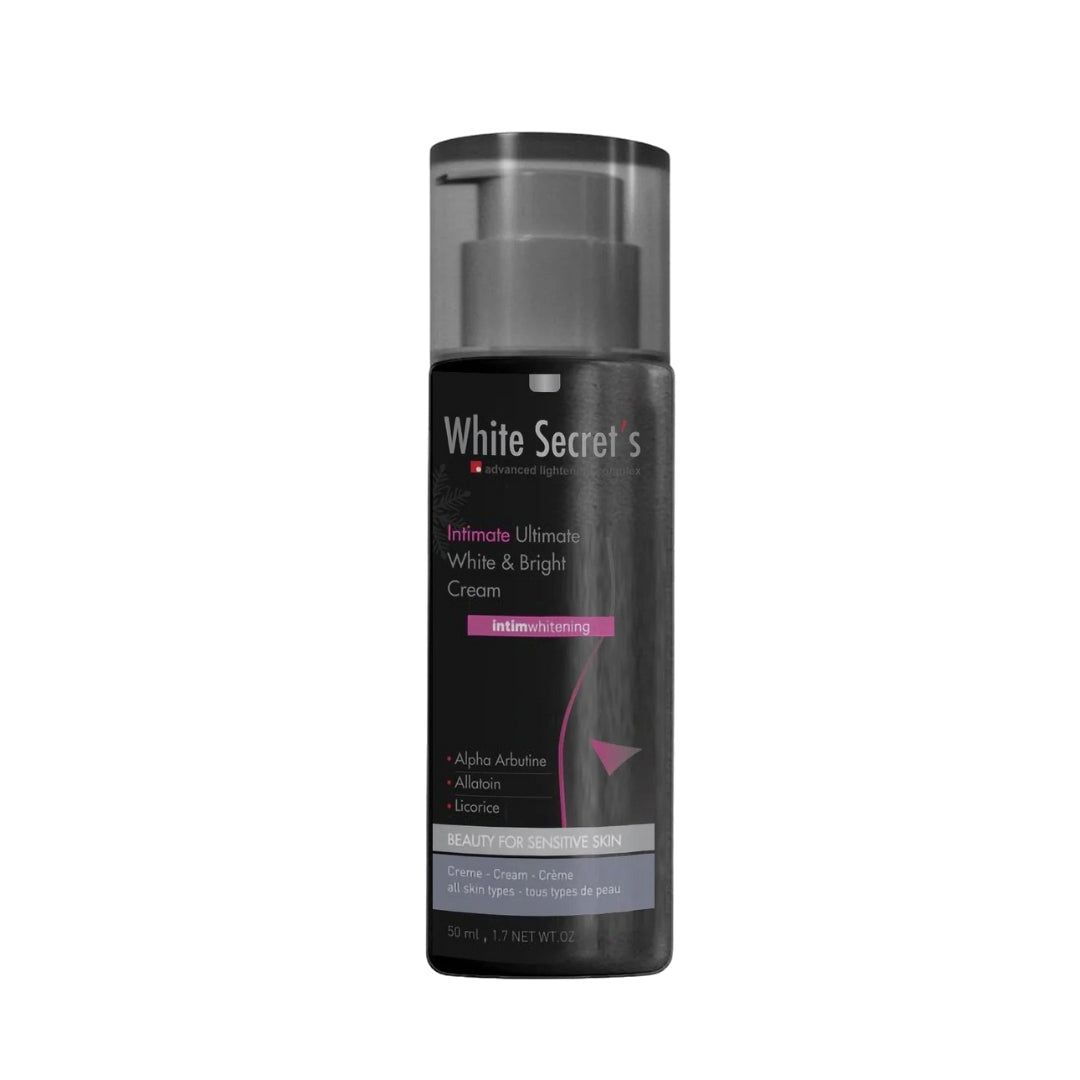 White Secret's Intimate Set Wash + Cream - 2PCS - مجموعة تفتيح منطقة البكيني