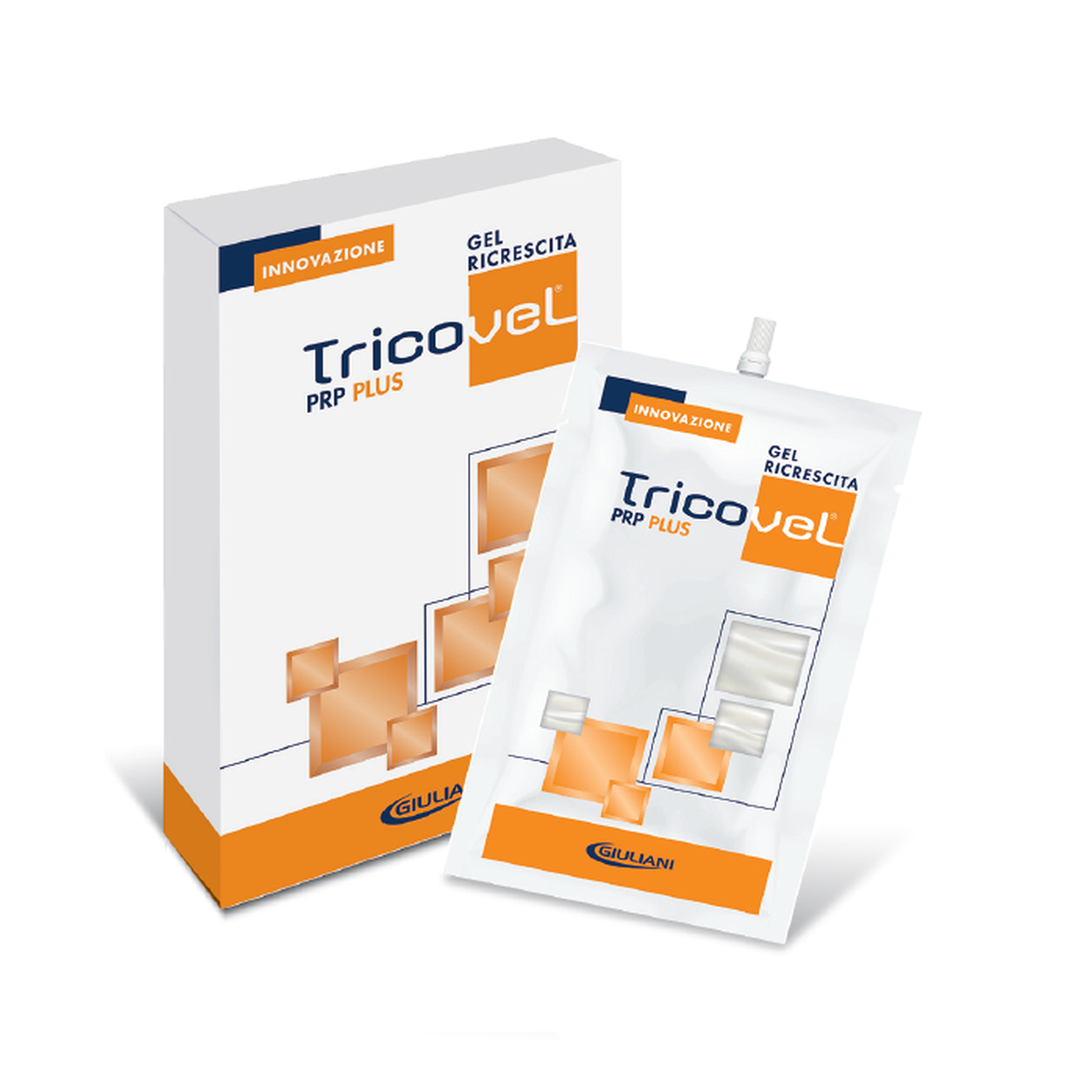 PRP Gel Hairloss Treatment 2 sachets (1 month) - Tricovel