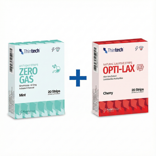 مجموعة راحة القولون الثنائية (الغازات + الإمساك) – الحل الفوري