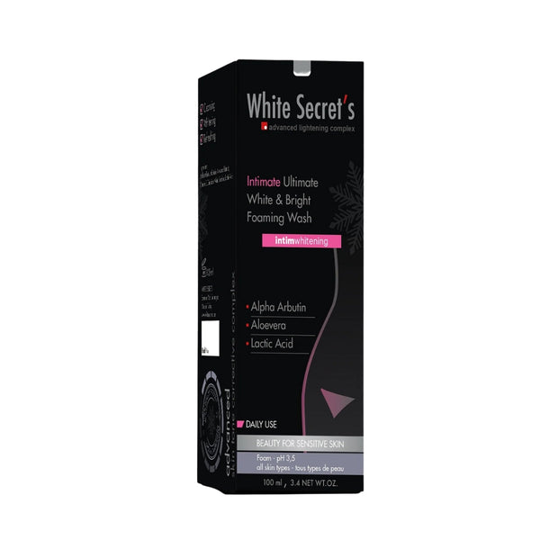 INTIMATE ULTIMATE WHITE & BRIGHT GENTLE CLEANSING FOAMING