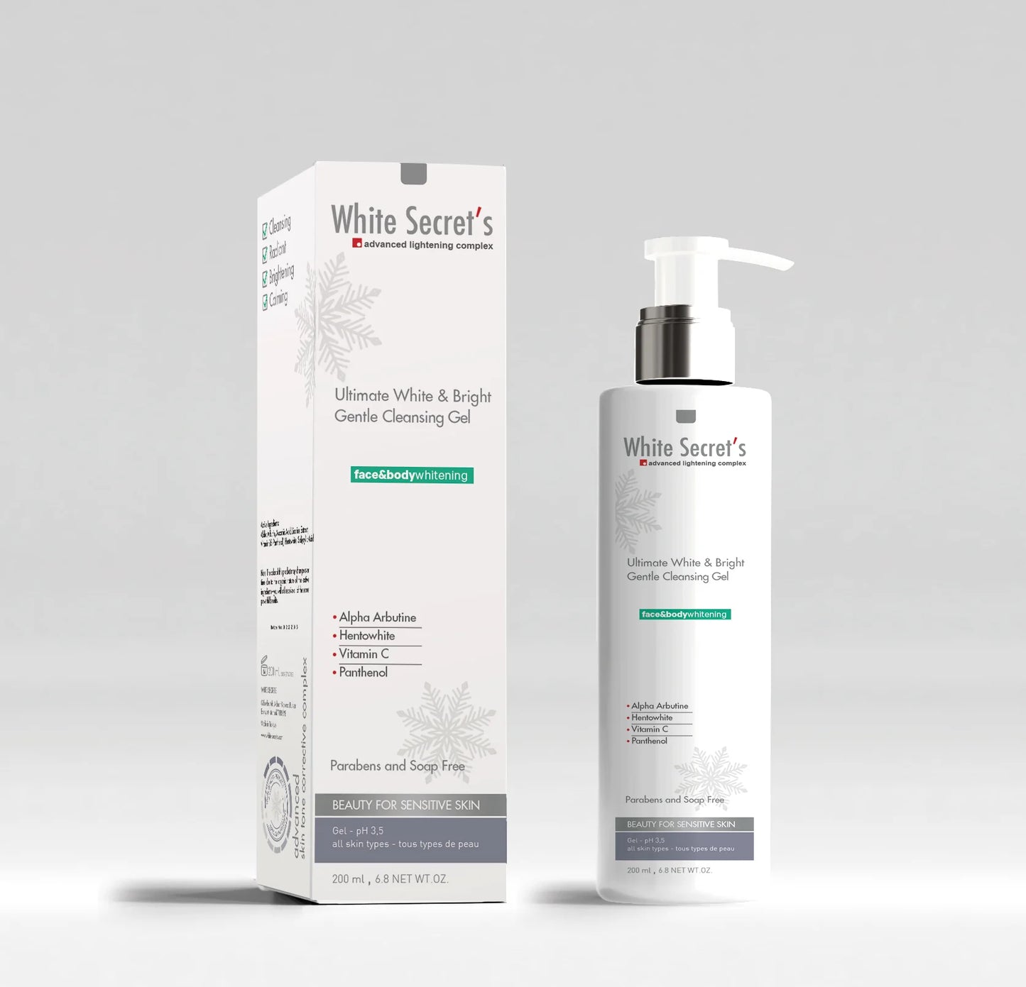 ULTIMATE WHITE & BRIGHT GENTLE CLEANSING GEL