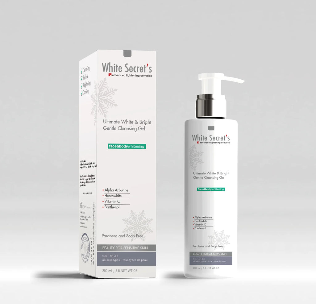 ULTIMATE WHITE & BRIGHT GENTLE CLEANSING GEL – BEAUTY ERA