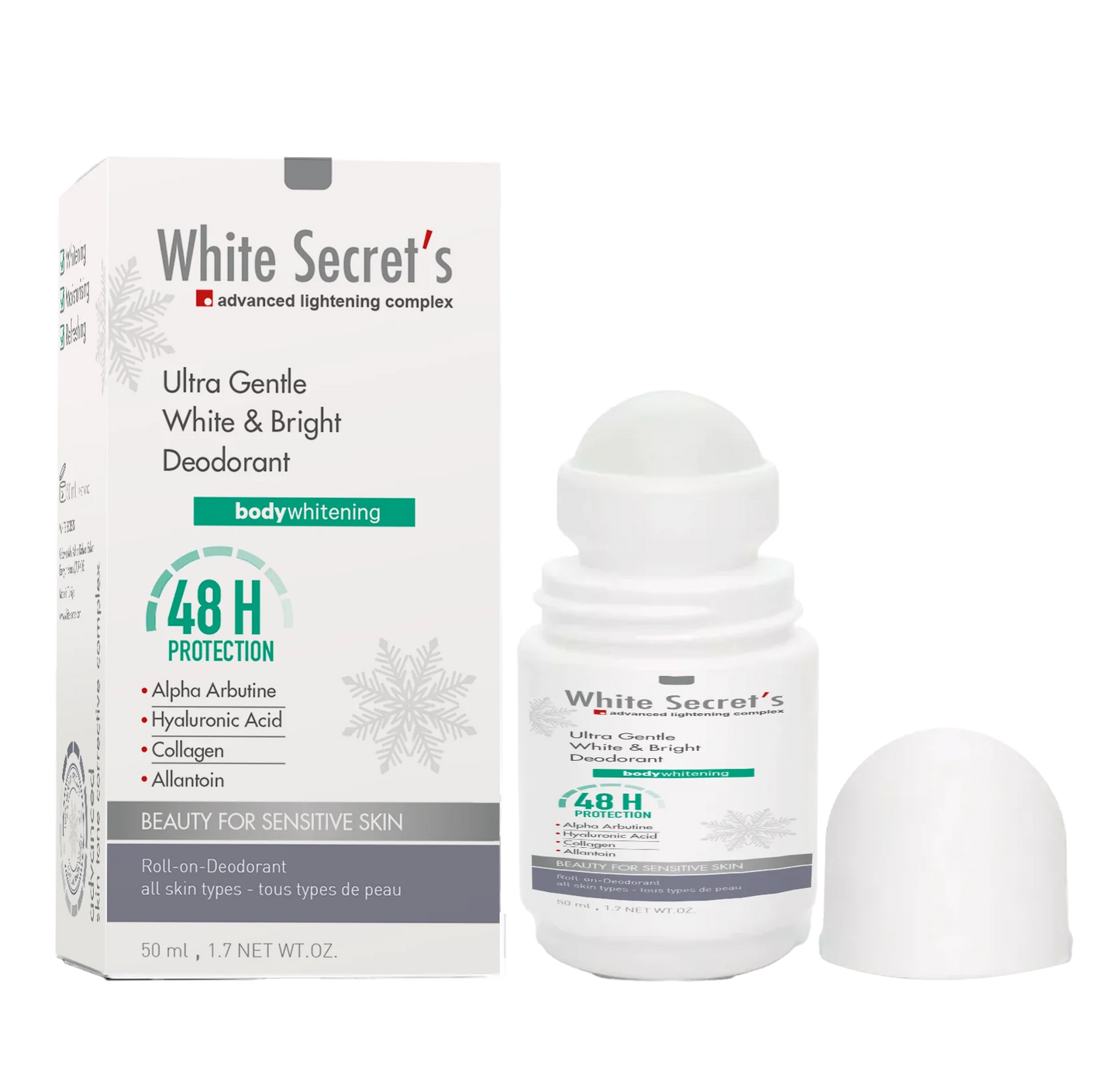 ULTRA GENTLE WHITE & BRIGHT DEODORANT