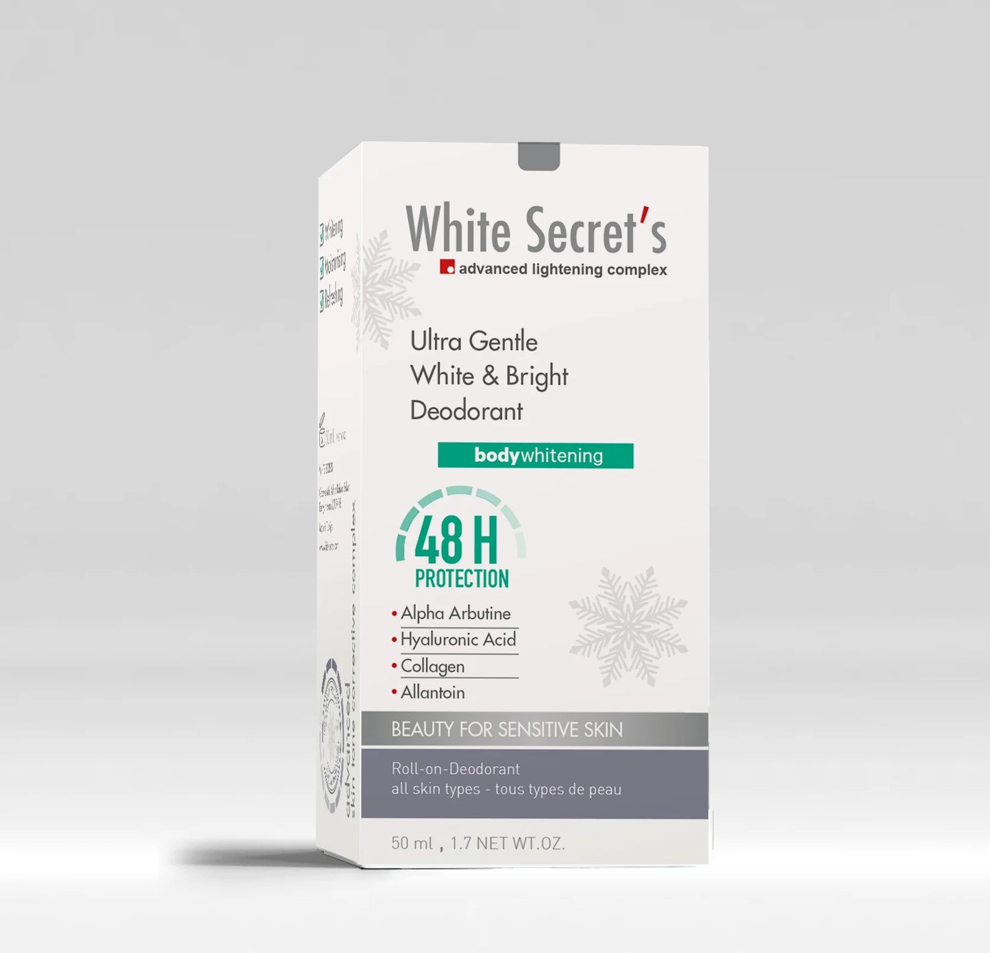 ULTRA GENTLE WHITE & BRIGHT DEODORANT